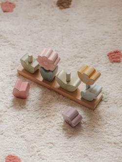 Little Dutch Wooden Stacking Fairy Puzzle, FSC-Certified Wood - view 2, Multi