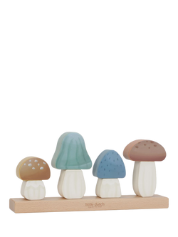 Little Dutch Wooden Stacking Forest Puzzle, FSC-Certified Wood, Multi