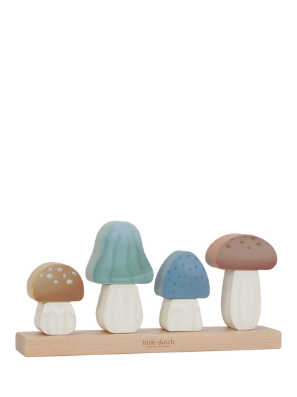 Little Dutch Wooden Stacking Forest Puzzle, FSC-Certified Wood, Multi