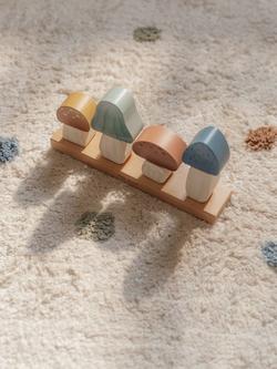 Little Dutch Wooden Stacking Forest Puzzle, FSC-Certified Wood - view 2, Multi