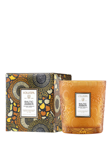 Voluspa Baltic Amber Classic Scented Candle, 255g, Multi Multi
