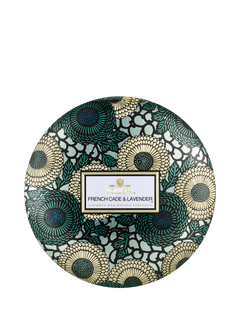 Voluspa Cade & Lavender Three Wick Scented Candle, 340g