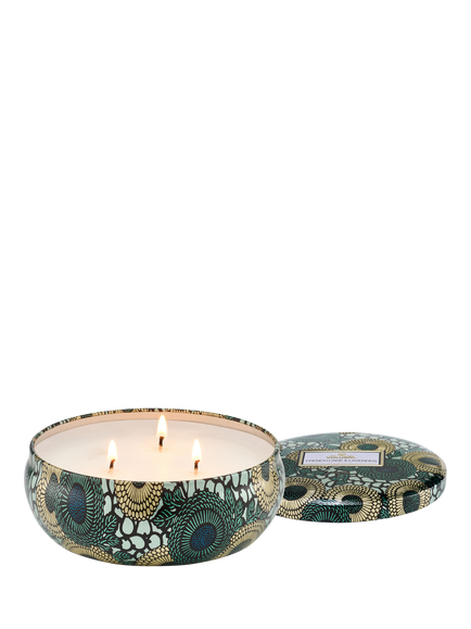 Voluspa Cade & Lavender Three Wick Scented Candle, 340g - view 2, Multi Multi