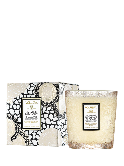Voluspa Jasmine Mid Bloom Classic Scented Candle, 255g, Multi Multi
