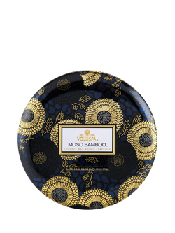 Voluspa Moso Bamboo Three Wick Scented Candle, 340g, Multi Multi