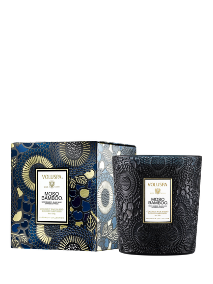 Voluspa Moso Bamboo Classic Scented Candle, 255g, Multi Multi