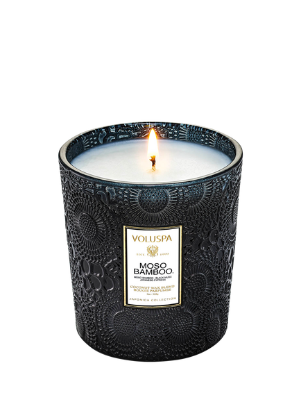 Voluspa Moso Bamboo Classic Scented Candle, 255g - view 2, Multi Multi