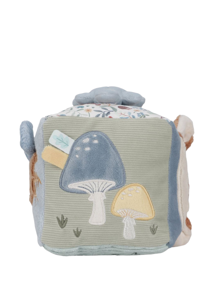 LIttle Dutch Forest Friends Soft Activity Cube - view 2, Multi