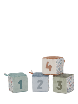 Little Dutch Forest Friends Soft Activity Cubes, Set of 4 - view 2, Multi