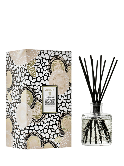 Voluspa Jasmine Mid Blooms Reed Diffuser, 100ml - view 2, Multi Multi
