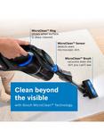 Bosch Unlimited 10 Cordless Vacuum Cleaner with MicroClean™ Technology, Black