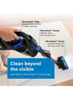 Bosch Unlimited 10 Cordless Vacuum Cleaner with MicroClean™ Technology, Black - view 2, Black