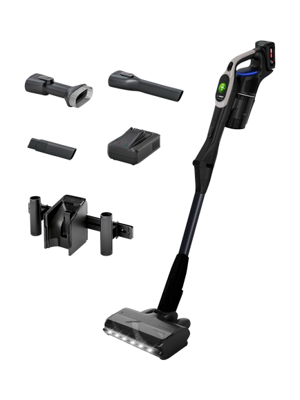 Bosch Unlimited 10 Cordless Vacuum Cleaner with MicroClean™ Technology & TFT display, Griege, Greige