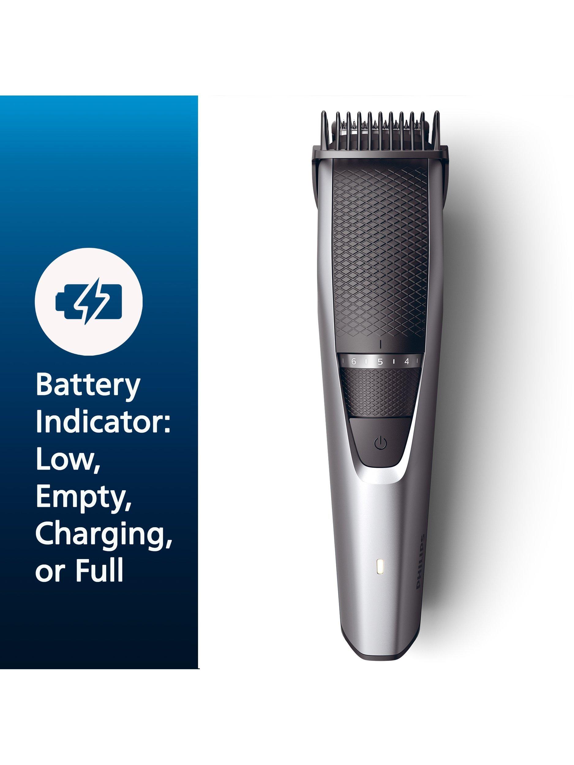 Product image 10 of 10, which shows Philips Series 3000 BT3239/15 Beard Trimmer, with Self-sharpening Steel Blades, & Lift & Trim Technology, Steel
