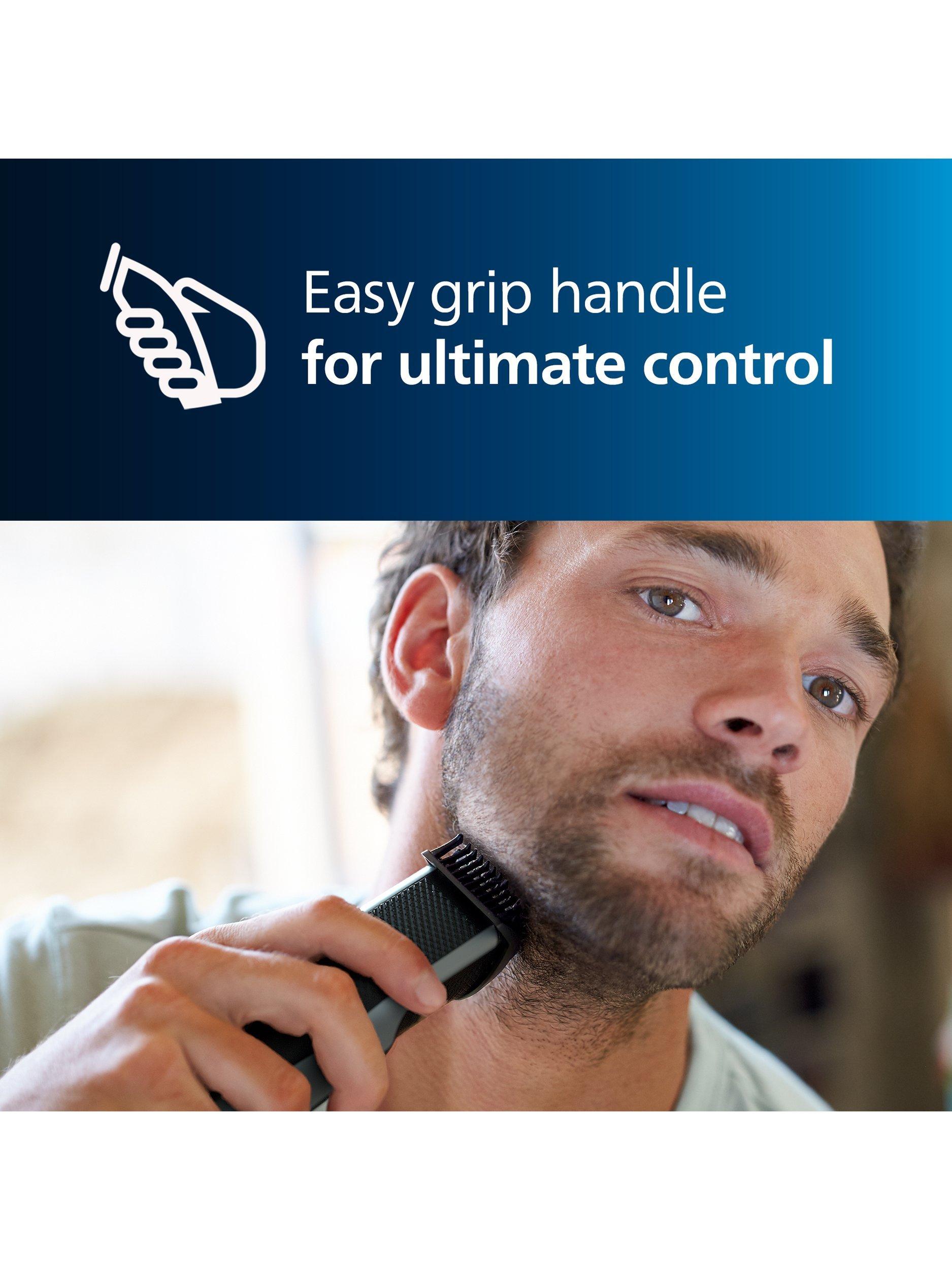 Product image 7 of 10, which shows Philips Series 3000 BT3239/15 Beard Trimmer, with Self-sharpening Steel Blades, & Lift & Trim Technology, Steel