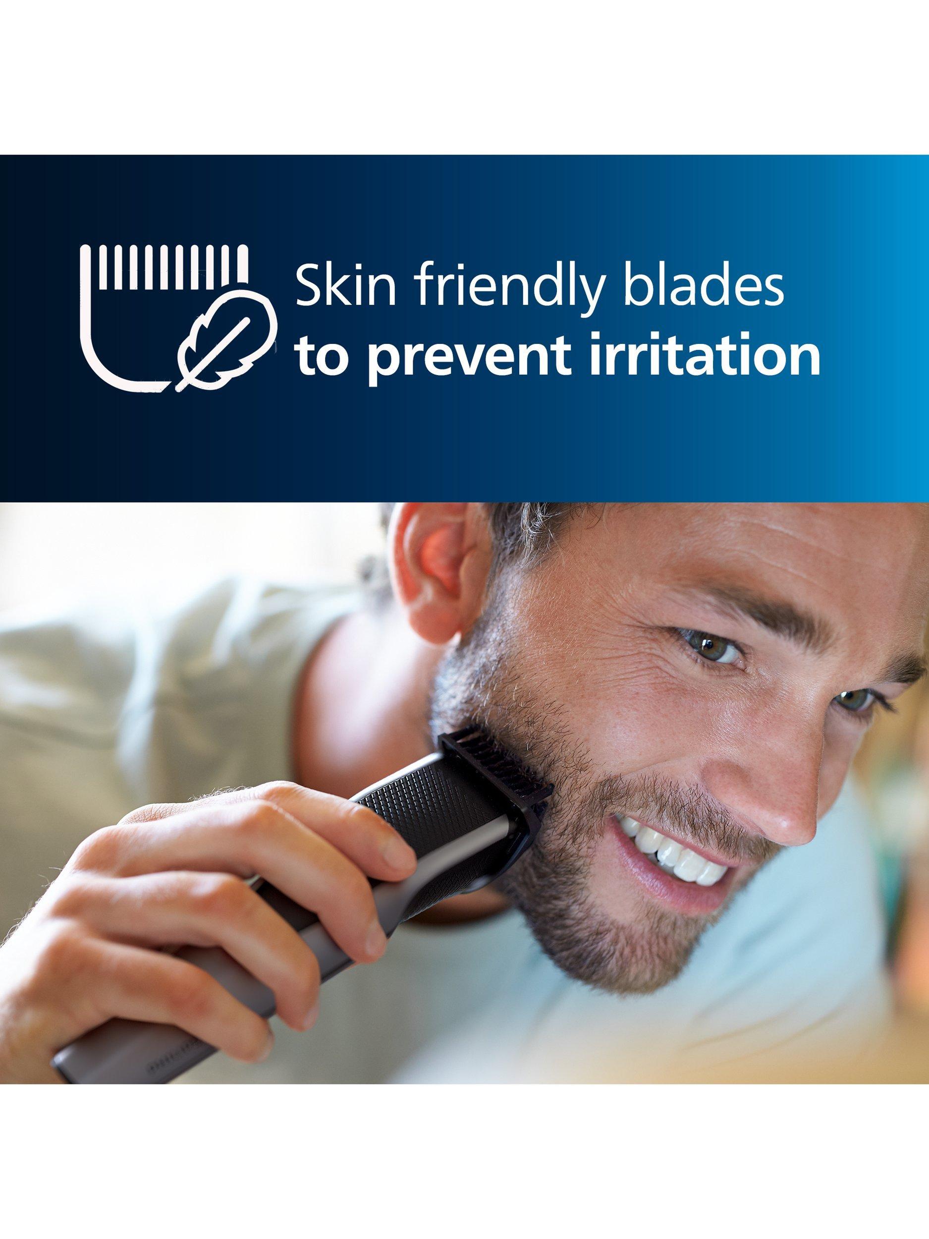 Product image 8 of 10, which shows Philips Series 3000 BT3239/15 Beard Trimmer, with Self-sharpening Steel Blades, & Lift & Trim Technology, Steel