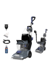 Vax SpinScrub Power Plus Carpet Cleaner, Grey/Indigo Blue