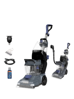 Vax SpinScrub Power Plus Carpet Cleaner, Grey/Indigo Blue, Grey/Indigo Blue