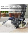 Vax SpinScrub Power Plus Carpet Cleaner, Grey/Indigo Blue