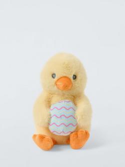 John Lewis Easter Chick Plush Soft Toy, 18cm, Yellow - view 2, Multi