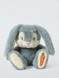 John Lewis Easter Bunny Plush Soft Toy, 19cm, Grey