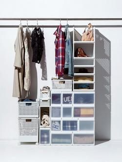 Like-it Modular Storage Basket, W17.7cm, White - view 2, White