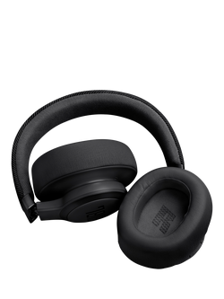 JBL Live 770NC Adaptive Noise Cancelling Wireless Bluetooth Over-Ear Headphones with Mic/Remote - view 2, Black