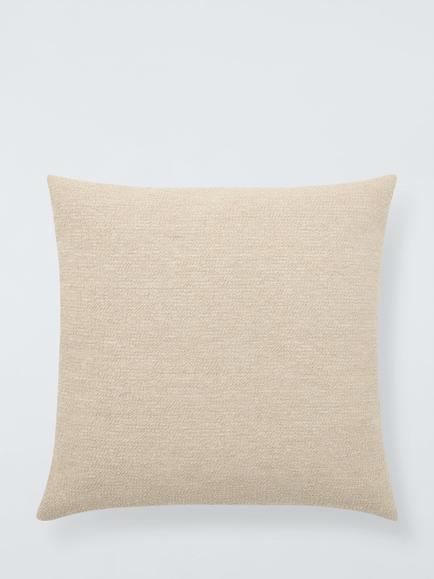 John Lewis Wool Blend Cushion, Oat, Oat