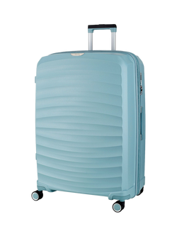 Rock Sunwave 8-Wheel Expandable Hard Shell Suitcase, Set of 3 - view 2, Light Blue