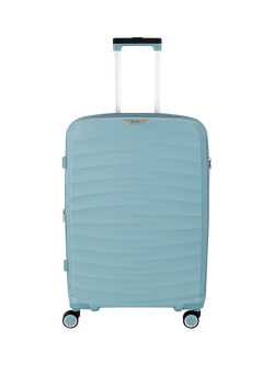 Rock Sunwave 8-Wheel 79cm Expandable Large Suitcase - view 2, Light Blue