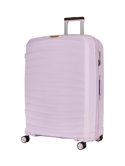 Rock Sunwave 8-Wheel 79cm Expandable Large Suitcase, Lilac