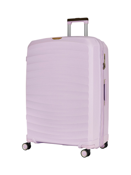 Rock Sunwave 8-Wheel 79cm Expandable Large Suitcase, Lilac