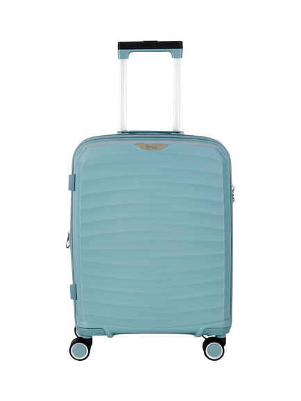 Rock Sunwave 8-Wheel 54cm Expandable Cabin Case - view 2, Light Blue