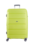 Rock Tulum 8-Wheel 78cm Expandable Large Suitcase, 105L, Lime