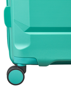Rock Tulum 8-Wheel 78cm Expandable Large Suitcase, 105L - view 2, Turquoise