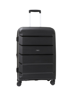 Rock Tulum 8-Wheel 66cm Expandable Medium Suitcase, 63L - view 2, Black