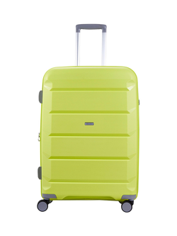 Rock Tulum 8-Wheel 66cm Expandable Medium Suitcase, 63L - view 2, Lime
