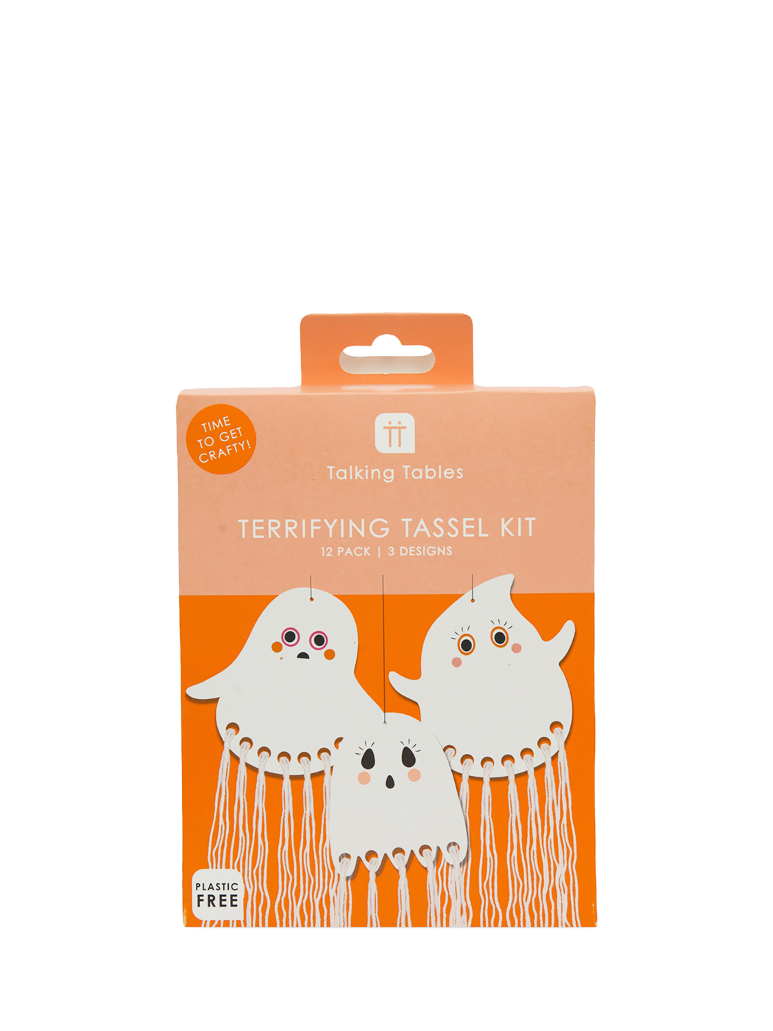Talking Tables Halloween Ghost Tassel Craft Kit