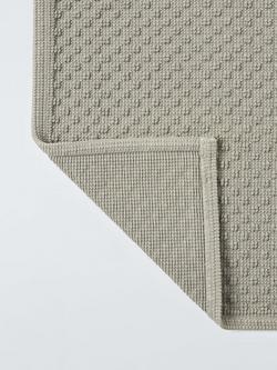 John Lewis Organic Cotton Bath Mat - view 2, Olive