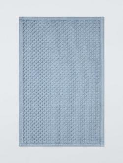 John Lewis Organic Cotton Bath Mat, Pacific