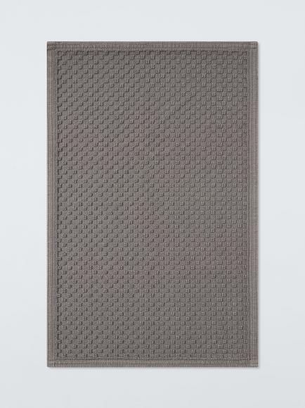 John Lewis Organic Cotton Bath Mat, Steel