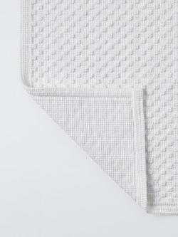 John Lewis Organic Cotton Bath Mat - view 2, White