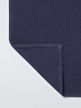 John Lewis Waffle Bath Mat, Dark Indigo