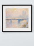 John Lewis Claude Monet 'Charing Cross Bridge' Framed Print, 44 x 50cm, Multi