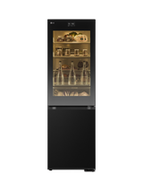 LG GBG7190CEV Freestanding 60/40 Fridge Freezer, Essence Black