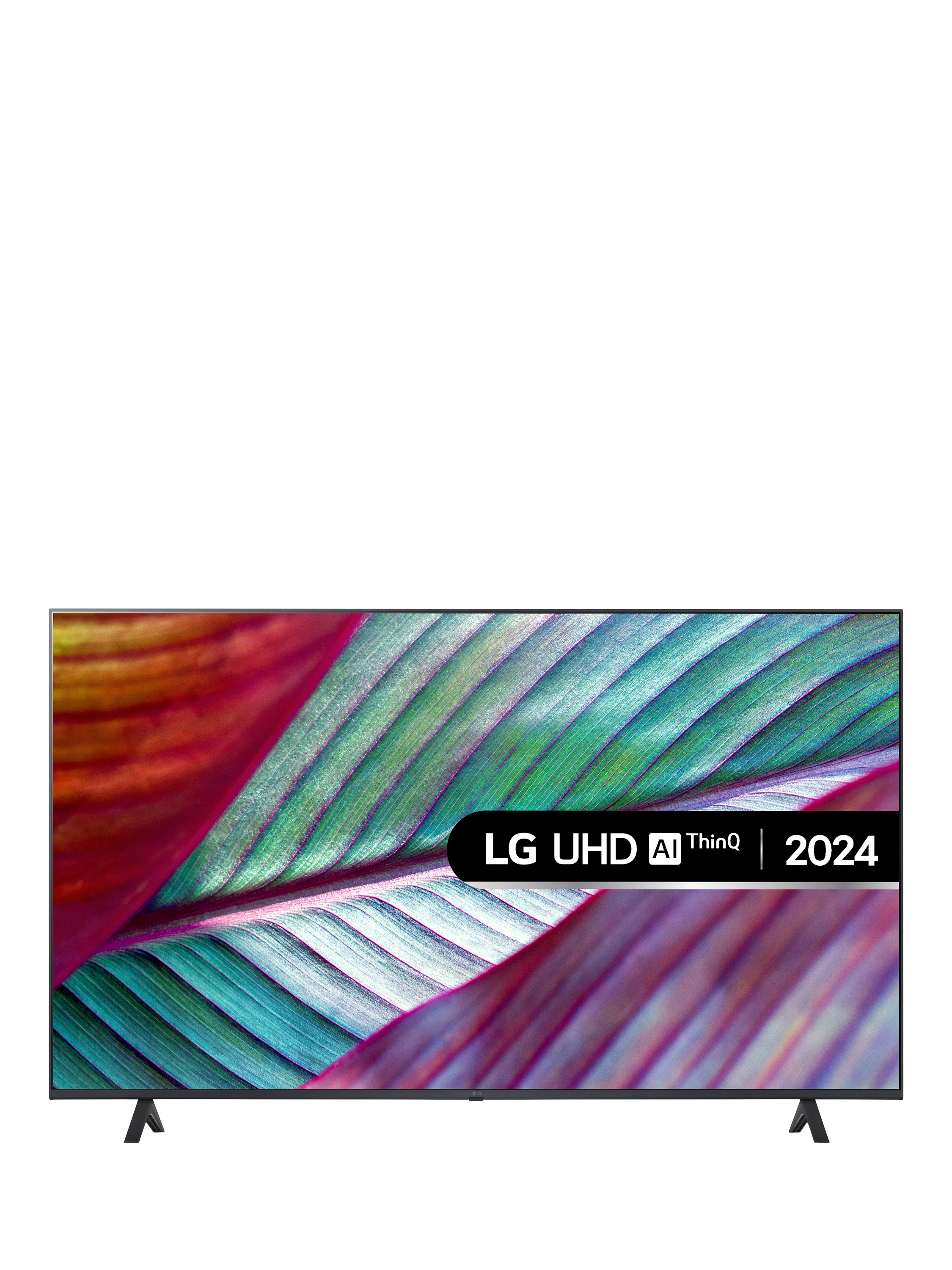 LG 55UR75006LK (2024) LED HDR 4K Ultra HD Smart TV, 55 inch with Freeview Play/Freesat HD, Essence Graphite