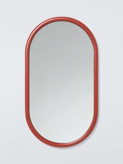 John Lewis Lozenge Wall Mirror, 72 x 40cm, Sienna, Sienna