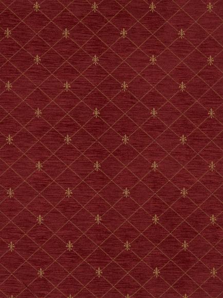 John Lewis Regal Furnishing Fabric, Claret, Claret