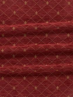 John Lewis Regal Furnishing Fabric, Claret - view 2, Claret