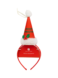 Talking Tables Merry Christmas Headband, Multi